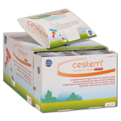 Ceva Cestem Aromatisierte Tabletten F R Gro E Hunde