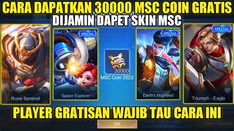 Cara Dapatkan Msc Coin Gratis Dijamin Dapet Skin Msc Gratis