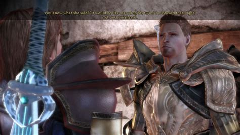 DAO Convincing Alistair to marry Anora by SPARTAN22294 on DeviantArt