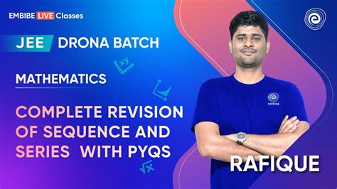 Jee Complete Revision Of Sequence And Series With Pyqs