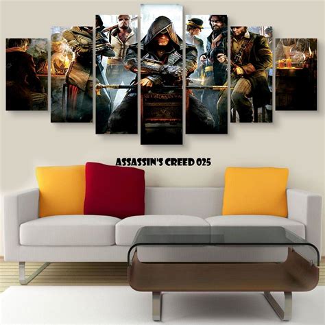 Quadro Game Assassins Creed Decoração Gamer Elo7