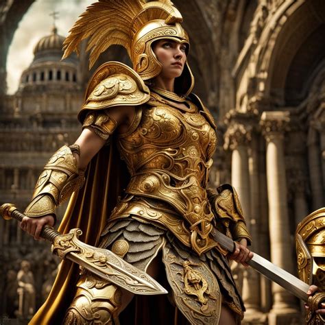 Goddess athena - AI Generated Artwork - NightCafe Creator