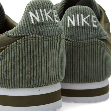 Nike Classic Cortez Sp Medium Olive And White End Us