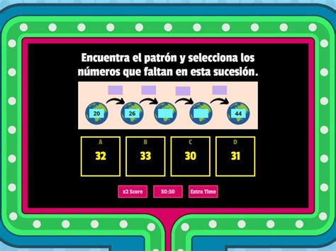 Sucesiones De Orden Gameshow Quiz