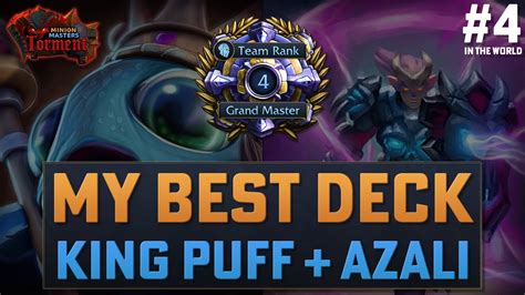 Minion Masters King Puff Azali My Best Deck Grand Master 4