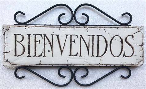 Bienvenidos Spanish Welcome Sign Piazza Pisano