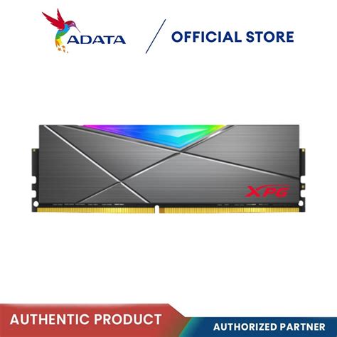 Adata Xpg Spectrix D Rgb Ddr Mhz Gb Desktop Ram Tungsten