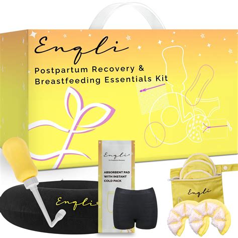 Enqli Postpartum Recovery Essentials Kit Post Pregnancy Must Have