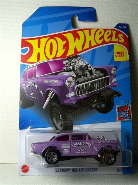 Hot Wheels 55 Chevy Bel Air Plus Hw 55 Chevy Bel Air Gasser Etsy