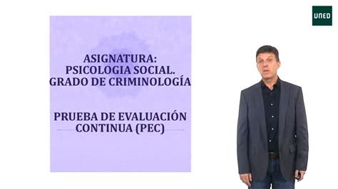 Prueba de Evaluación continua PEC de Psicología Social para el Grado