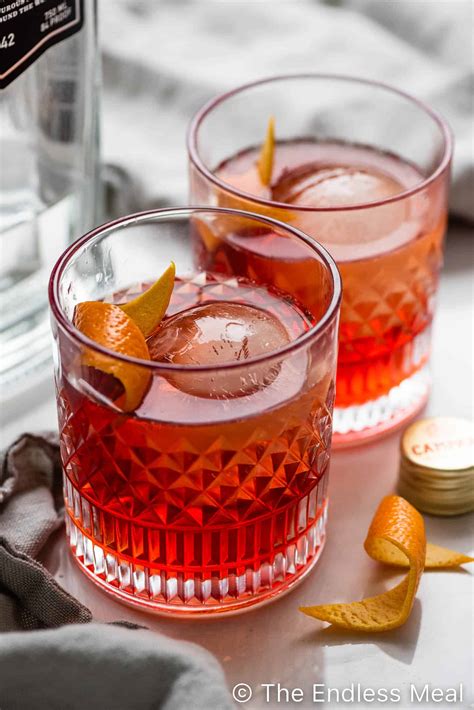 Negroni Recipe The Endless Meal®