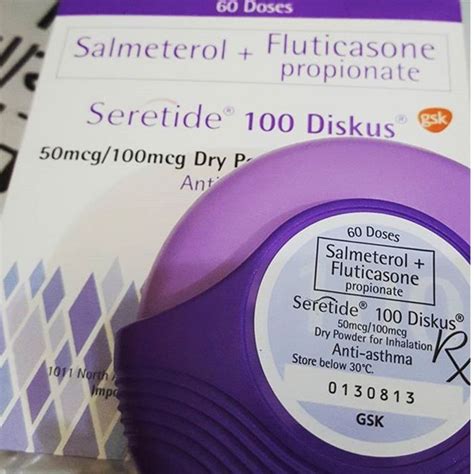 Seretide Diskus Mcg Mcg Salmeterol Fluticasone Propionate