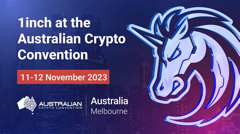 1inch To Attend The Australian Crypto Convention