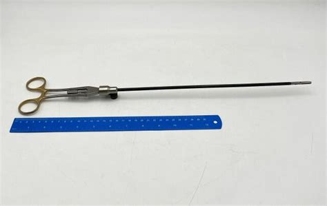 Used Millenium 72 24500 54a12 Laparoscopic Fenestrated Grasping Forceps