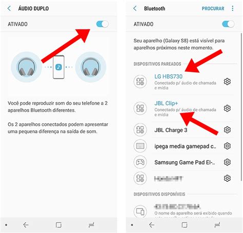 Galaxy S Como Ouvir M Sica Em Duas Caixas Bluetooth Ao Mesmo Tempo