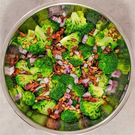 Easy Keto Broccoli Salad Nutritious Delicious