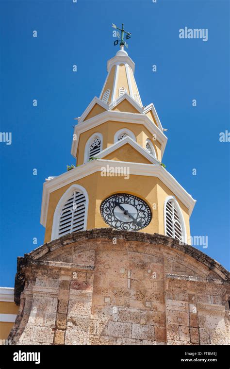 Cartagena colombia torre del reloj fotografías e imágenes de alta