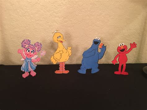 Sesame Street Cutouts Sesame Street Character Cutouts Elmo Cutout B