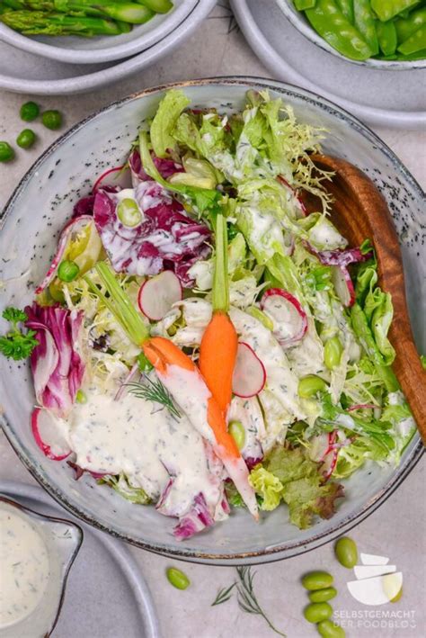 Salat Dressing Sylter Art Selbstgemacht Der Foodblog