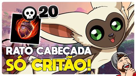 Rato De Cr Tico Roubado Demais Skin Do Momo Ratatoskr Jungler