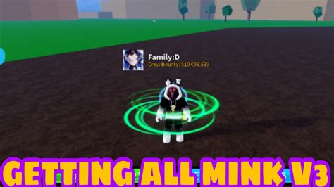 How To Get All Mink V1 V2 And V3 Roblox Blox Fruit YouTube