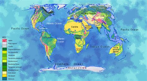 Bio geographical regions