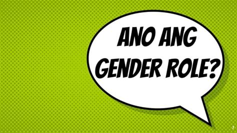 Gender Roles Sa Ibat Ibang Bahagi Ng Daigdigpptx