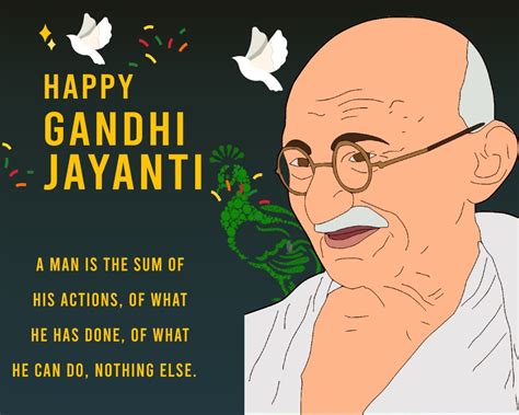 Latest Gandhi Jayanti Status Wishes Messages Quotes And