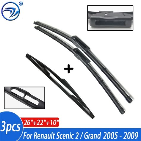 Wiper Front Rear Wiper Blades For Renault Scenic Grand