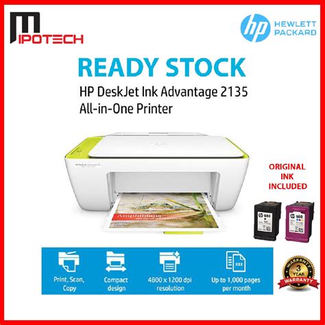 Hp Deskjet Ink Advantage All In One Printer Print Scan Copy