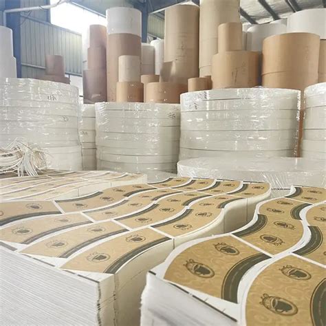 Wholesale Custom Single And Double Wall Pe Coated Kraft Paper Rolls Pe