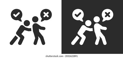 Man Pushing Another Man Images Stock Photos And Vectors