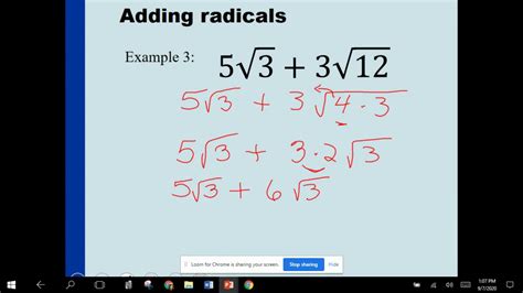 Multiplying Radicals YouTube