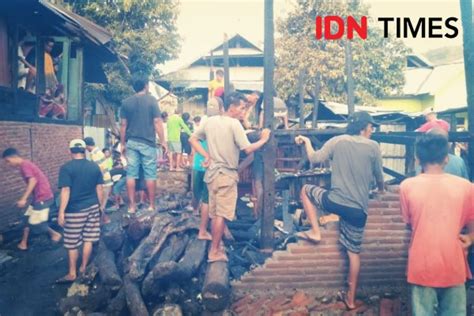 Dua Unit Rumah Di Bima Ludes Terbakar