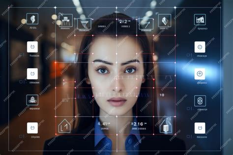 Face Detection Analyze Face Recognition Fictional Person Generate Ai