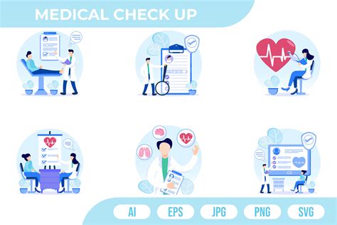 Medical Check Up Illustration Graphic by Ismunandar Rambe · Creative ...