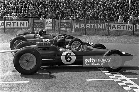 Jim Clark Of Great Britain Driving The Team Lotus Lotus Climax V