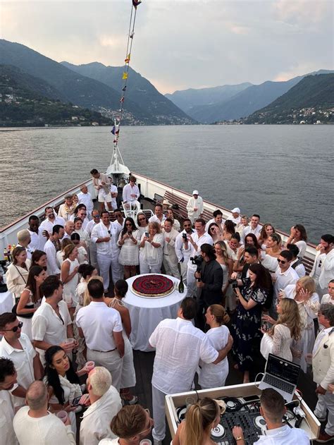 Lake como boat wedding reception in 2024 | Boat wedding, Boat wedding ...