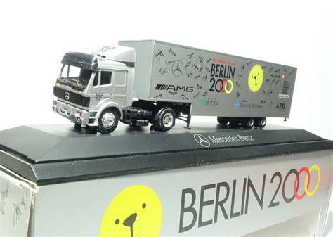 Sale Mercedes SK Sattelzug Berlin 2000 Herpa 1 87 PC Box Kaufen Auf