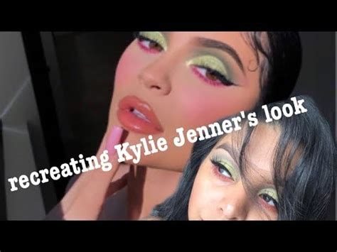 Recreating One Of Kylie Jenners Makeup Looks YouTube