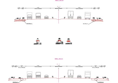 Perfil Tipo Vial En AutoCAD Descargar CAD Gratis 533 06 KB Bibliocad