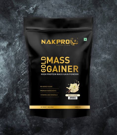 Nakpro Gold Mass Gainer Nakpro Nutrition