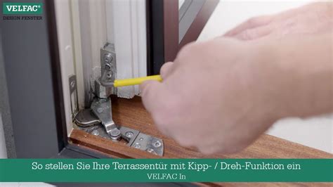 Dreh Kipp Fenster Einstellen