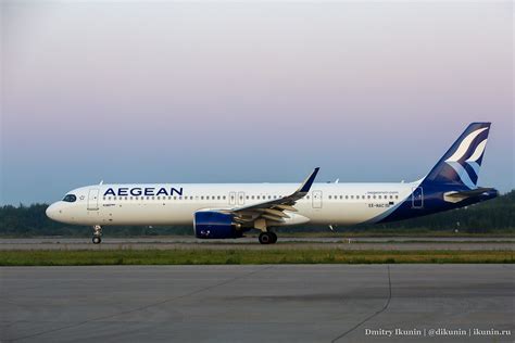 IKD 3499 Airbus A321 200neo SX NAC Aegean Airlines Расс Flickr