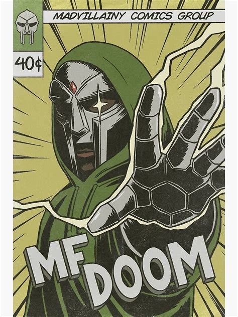 Doom Madvillainy Comics Group Music Poster Poster By Jondtobats Artofit