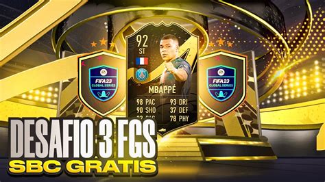 Sbc Gratis Desaf O De La Fgs En Fifa Youtube