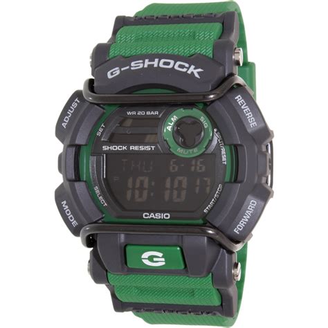 Casio Mens G Shock Gd400 3 Green Resin Quartz Sport Watch Walmart Canada