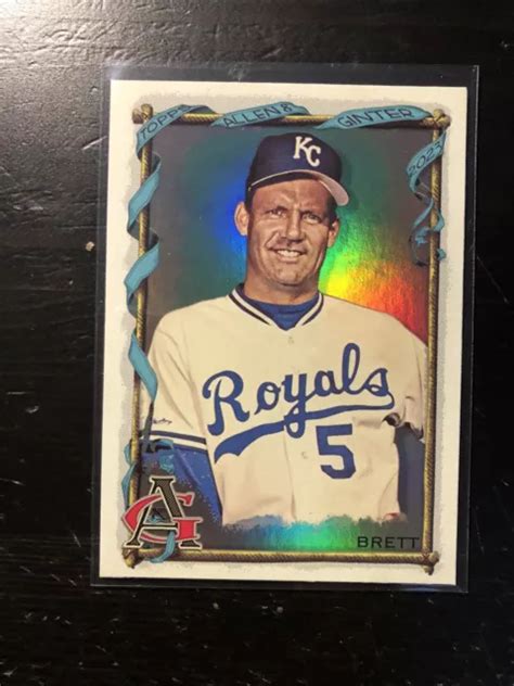 PORTRAIT ARGENT 2023 Topps Allen Ginter George Brett 79 Hot Box