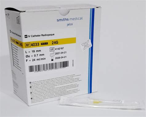 CATETER JELCO 24 GR 4033 Hospiclinic De Colombia SAS