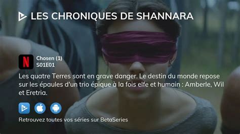 Regarder Les Chroniques De Shannara Saison Pisode Streaming Complet